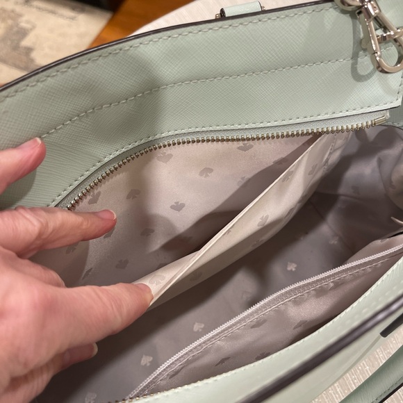 Kate Spade Green Shoulder Bag with Leather Finish - Picture 9 of 9